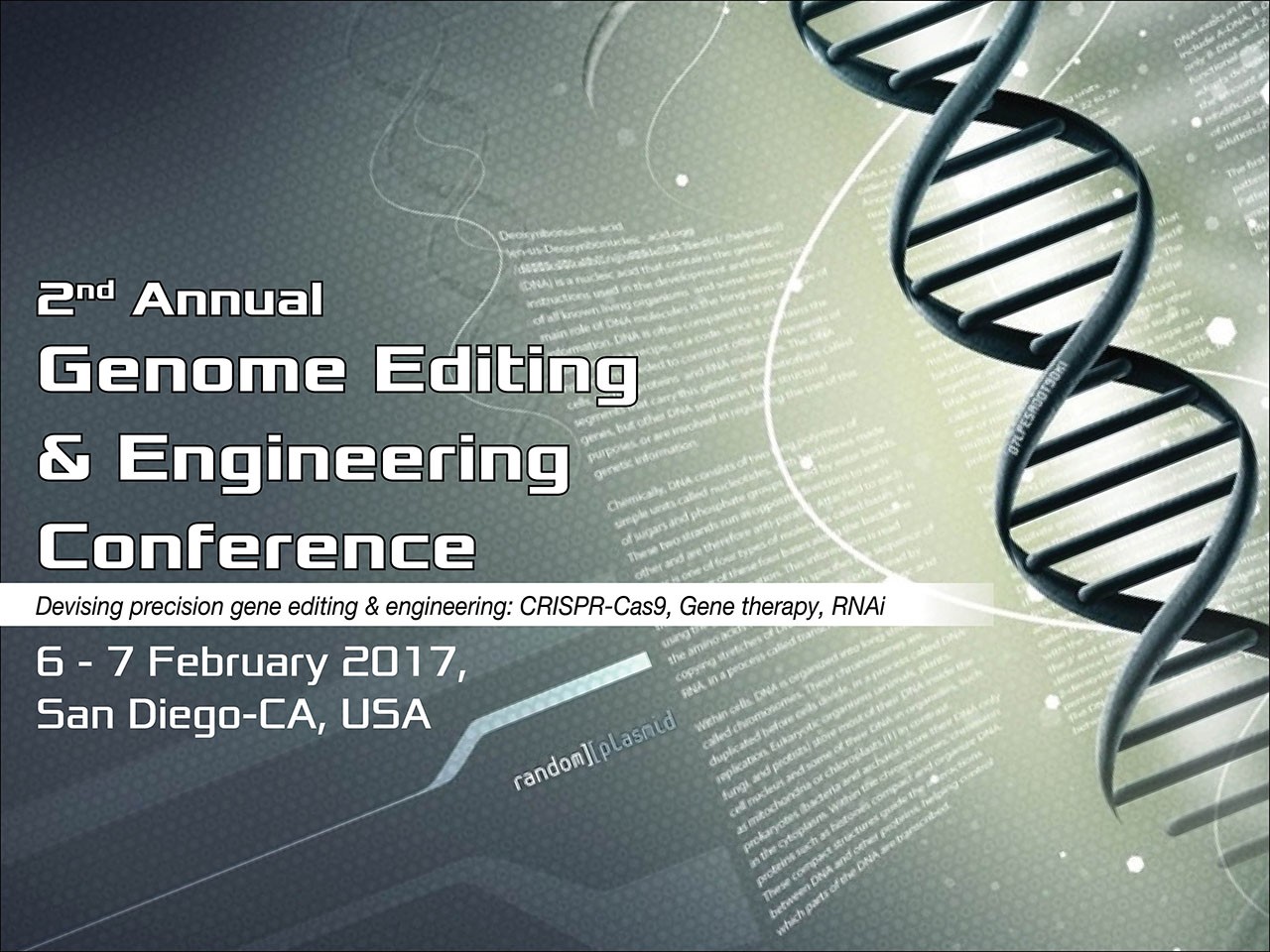 2nd Annual Genome Editing & Engineering Conference